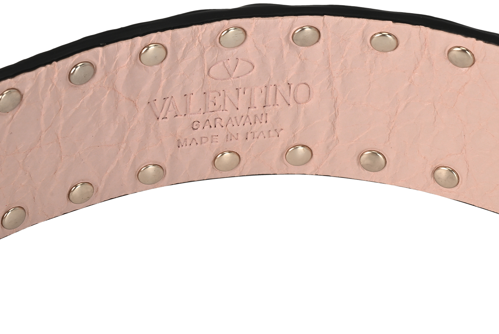 Valentino Garavani Rockstud Bag Strap, &pound;250, Accessories, Pink, Leather, Other view